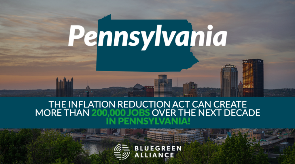 BLUEGREEN ALLIANCE INFLATION REDUCTION ACT visual data 4